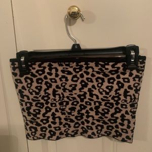 KENDALL & KYLIE CHEETAH PRINT TUBE TOP